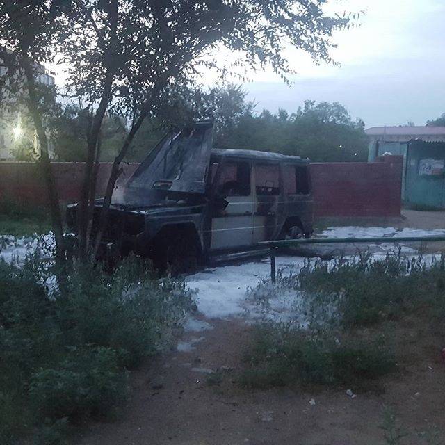 Пожарные потушили пламя