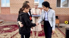 Праздничное новоселье! Ко Дню Республики Казахстан десятки акмолинцев получили ключи от квартир