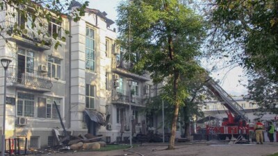 Что будет со сгоревшим зданием по Назарбаева, рассказали в акимате Алматы