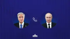Токаев поздравил Путина с днем рождения