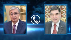 Бердымухамедов пригласил Токаева приехать в Туркменистан