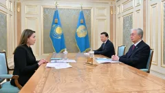 Токаев принял главу благотворительного фонда "Қазақстан халқына"