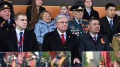 Токаев принял участие в церемонии возложения цветов к могиле Неизвестного солдата