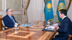 Президент принял акима Карагандинской области Жениса Касымбека