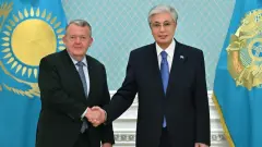 Токаев встретился с министром иностранных дел Дании