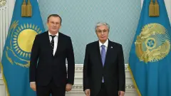 Токаев принял губернатора Ленинградской области России