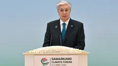 "Ни одна страна не пройдёт этот путь в одиночку". Токаев выступил на конференции по климатическим проблемам