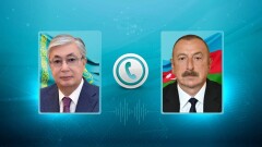 Токаев и Алиев обсудили расследование крушения самолёта Azerbaijan Airlines по телефону