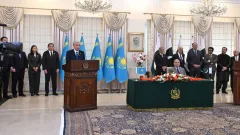 "Нас объединяют многовековые связи". Токаев выступил перед представителями СМИ в Пакистане