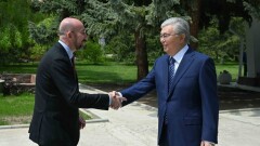 Касым-Жомарт Токаев встретился с главой Европейского совета Шарлем Мишелем