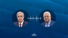 Токаев пригласил президента Палестины в Астану