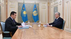 Токаев принял главу Высшей аудиторской палаты