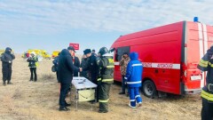 Самолёт упал возле Актау: количество выживших увеличилось до 16 человек