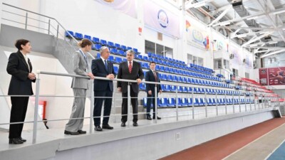 Токаев посетил легкоатлетический центр, названный в честь Ольги Рыпаковой