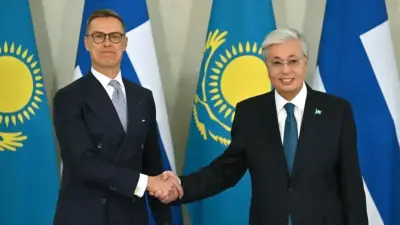 "У нас нет нерешённых вопросов". Токаев провёл переговоры с президентом Финляндии