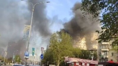 Взрыв услышали жители Астаны: в столице загорелась донерная