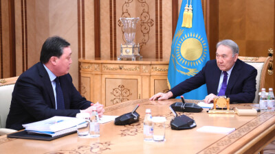 Первый Президент Казахстана принял Аскара Мамина и Асета Исекешева