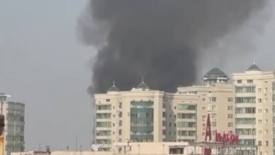 В Алматы в хозпостройках возле ЖК "Жастар" произошёл пожар