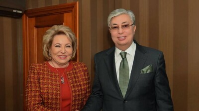 Касым-Жомарт Токаев встретился с Валентиной Матвиенко