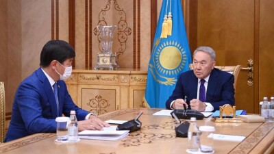 Байбек рассказал Назарбаеву о результатах выборов сельских акимов