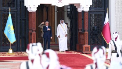 "Это особая для нас страна". Токаев провёл переговоры с эмиром Катара