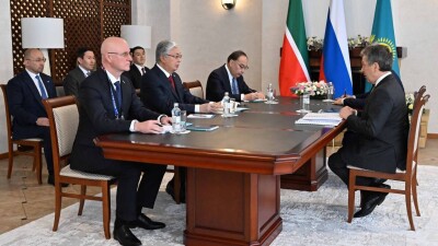 Токаев встретился с гендиректором Татнефти в Казани