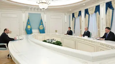 Токаев встретился с министром внутренних дел Грузии