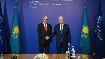 Токаев встретился с генеральным секретарём Совета Европы