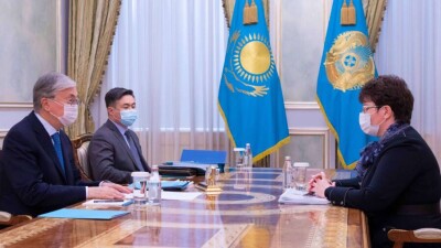 Касым-Жомарт Токаев принял председателя Счётного комитета Наталью Годунову