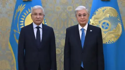 Президент принял генсека ОДКБ Имангали Тасмагамбетова