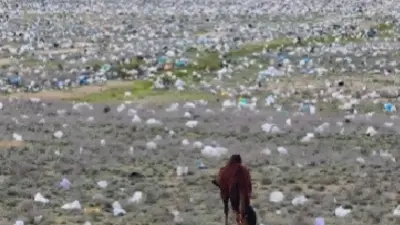 "Пожалуйста, скажите, что это ИИ". Видео с разбросанным мусором в степи Мангистау прокомментировали чиновники