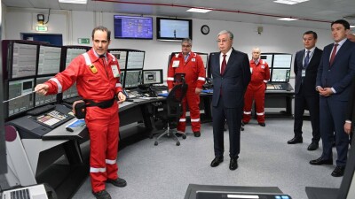 Проект расширения месторождения Карачаганак представили президенту