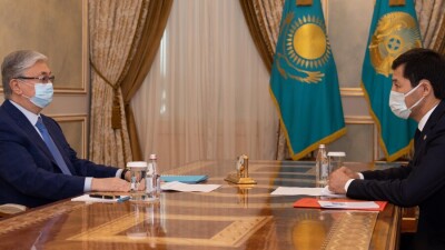 Касым-Жомарт Токаев принял акима ЗКО Гали Искалиева