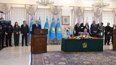 "Нас объединяют многовековые связи". Токаев выступил перед представителями СМИ в Пакистане
