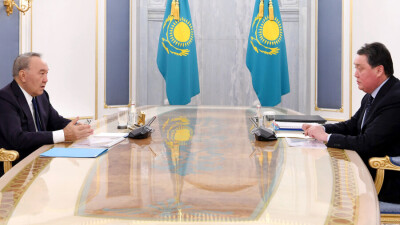 Нурсултан Назарбаев принял Аскара Мамина