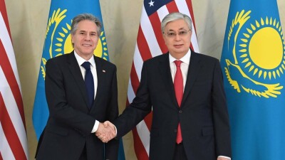 Касым-Жомарт Токаев встретился с госсекретарём США Энтони Блинкеном