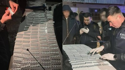 Сторож медучреждения украл бланки рецептов и купил 2400 таблеток трамадола в Шымкенте