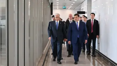 Токаев посетил новый терминал аэропорта Қорқыт Ата в Кызылорде