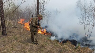 МЧС: Пожар в Риддере полностью ликвидирован