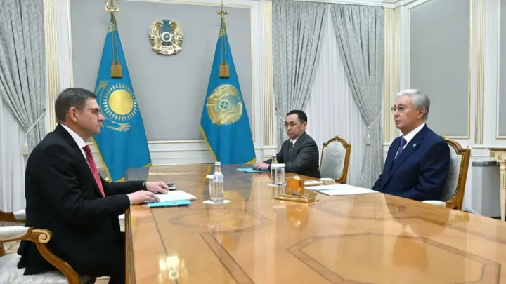 Токаев принял главу Ассоциации русских, славянских и казачьих организаций Казахстана