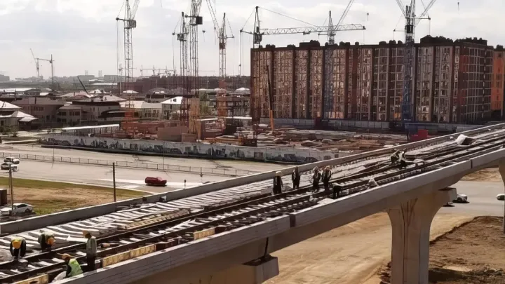 Движение ограничат на объездной дороге в Астане из-за строительства LRT