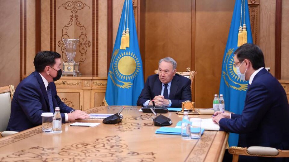 Назарбаев принял председателя правления АО "КазМунайГаз"