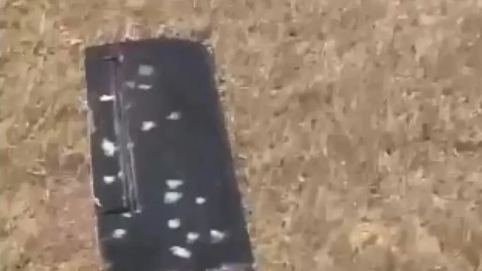 Кадр из видео, снятого очевидцами