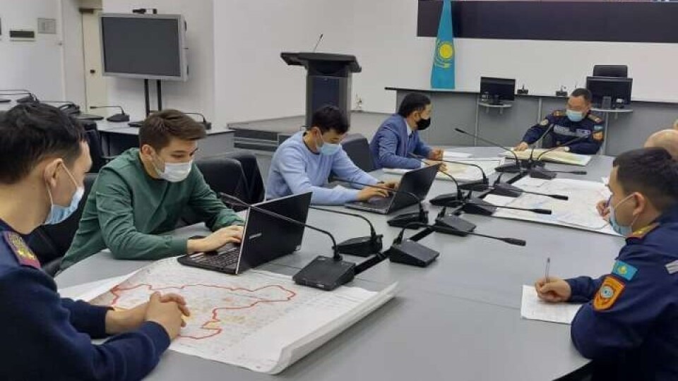 Из-за ухудшения погоды в МЧС создали республиканский оперативный штаб