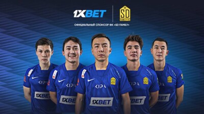 Компания 1XBET стала спонсором футбольной команды SD Family
