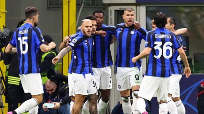 В Лиге чемпионов УЕФА состоялось миланское дерби