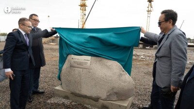 Заложили первый камень. В следующем году в городе Есик откроется необычная школа