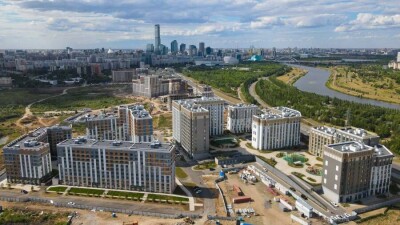 В бигвилле с собственным озером сдан новый квартал