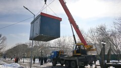 Закон и порядок: в Алматы производится массовый демонтаж незаконных торговых точек