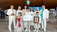 Ұлттық өнерді дәріптеп жүрген шымкенттік Бейісбековтер әулеті "Мерейлі отбасы – 2023" ұлттық байқауының лауреаты атанды